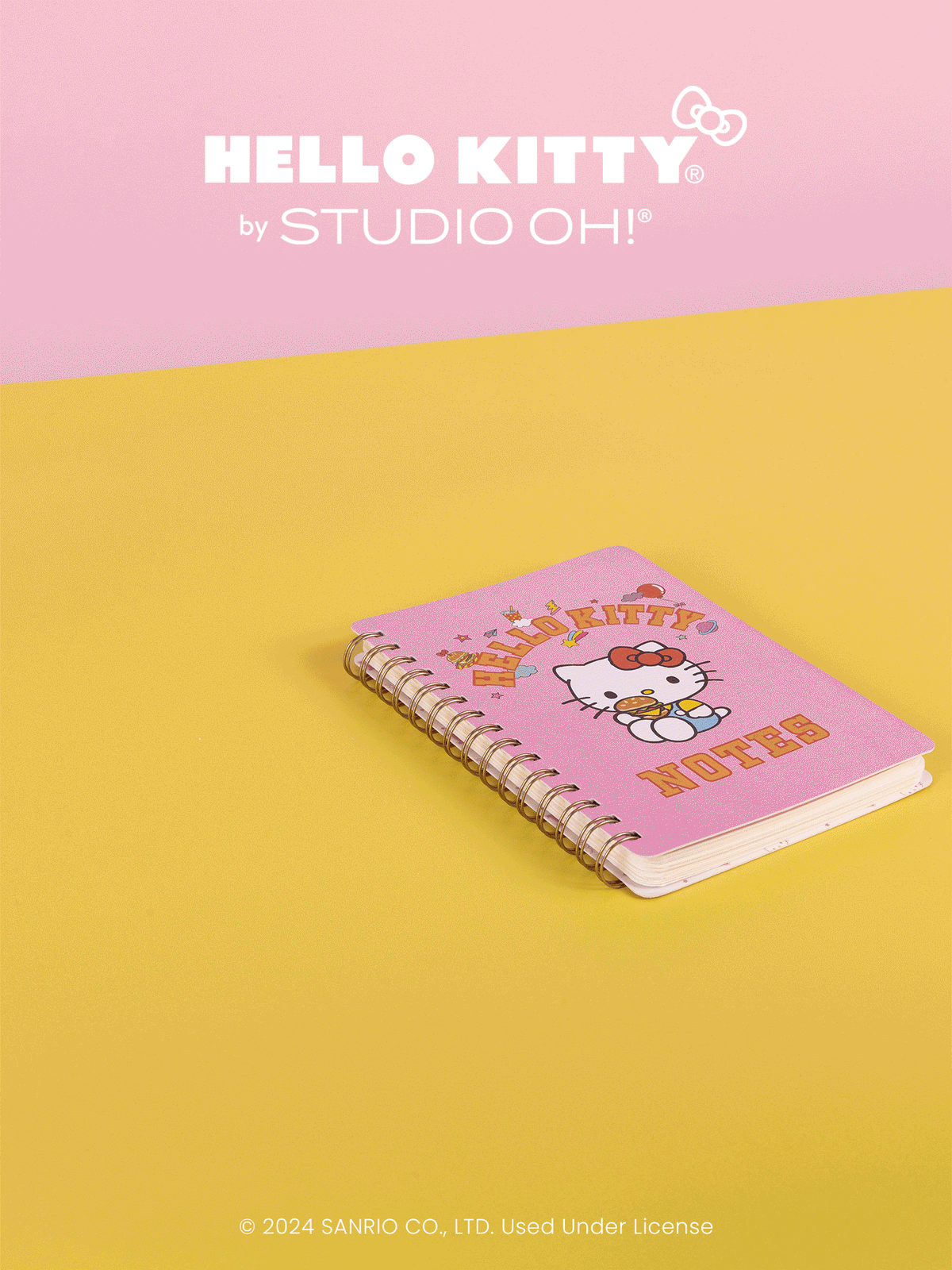 Hello Kitty x Studio Oh! College Letters Agatha Notebook