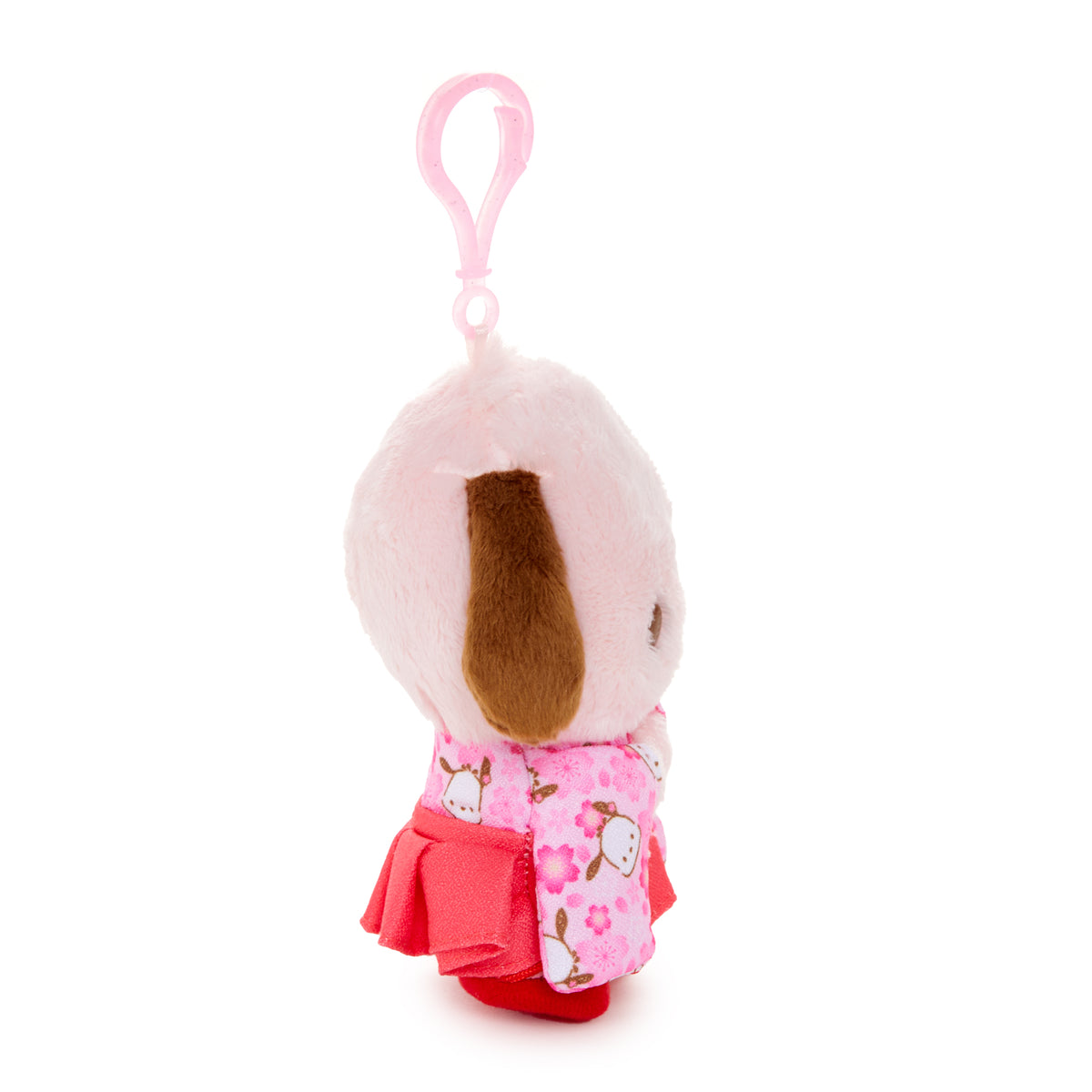 Pochacco Plush Mascot Clip (Spring Kimono Series) Accessory NAKAJIMA CORPORATION