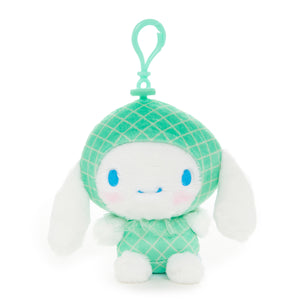 Cinnamoroll Melon Plush Mascot Clip (Fruit & Veggie Series) Plush NAKAJIMA CORPORATION