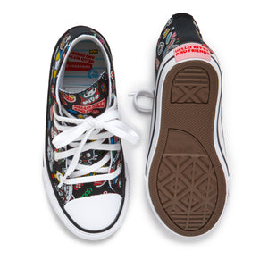 Converse x Hello Kitty and Friends Chuck Taylor All Star Hi-Top Sneaker (Adult - Black) Shoes CONVERSE
