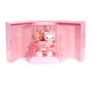 Hello Kitty Preserved Flower XL Figurine (Heartbeat - Heartfelt Gift Series) Home Goods Mascot Fun Inc