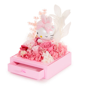 Hello Kitty Preserved Flower L Figurine (Sweet Encounter - Heartfelt Gift Series) Home Goods Mascot Fun Inc