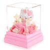 Hello Kitty Preserved Flower M Figurine (Pink Melody - Heartfelt Gift Series) Home Goods Mascot Fun Inc