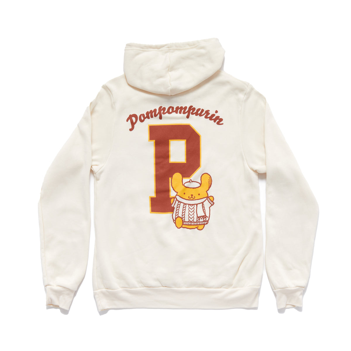 Pompompurin Adult Cozy Club Hoodie (Ivory) Apparel Mad Engine Global LLC
