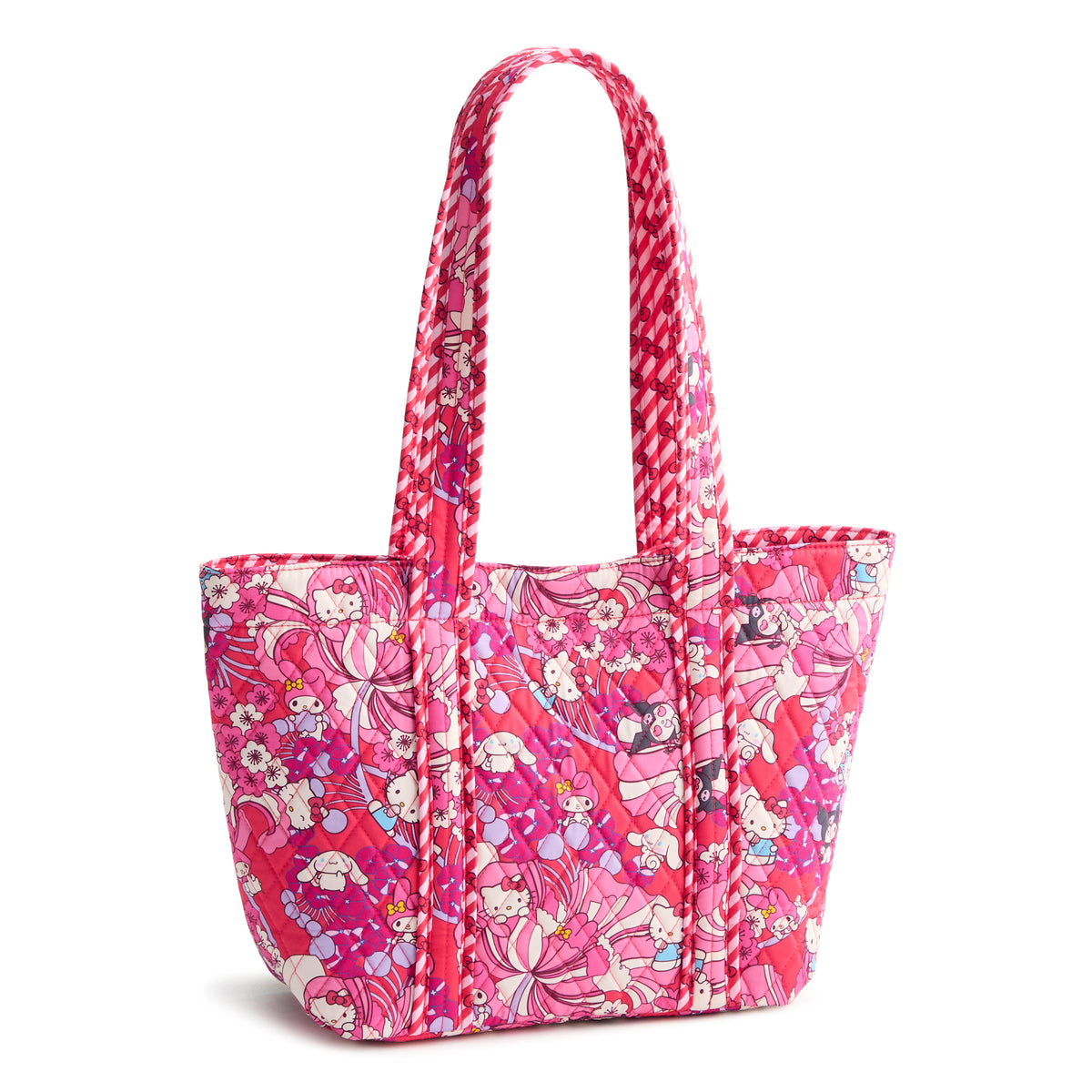 Hello Kitty and Friends x Vera Bradley Small Hathaway Tote (Hydrangeas) Bags Vera Bradley