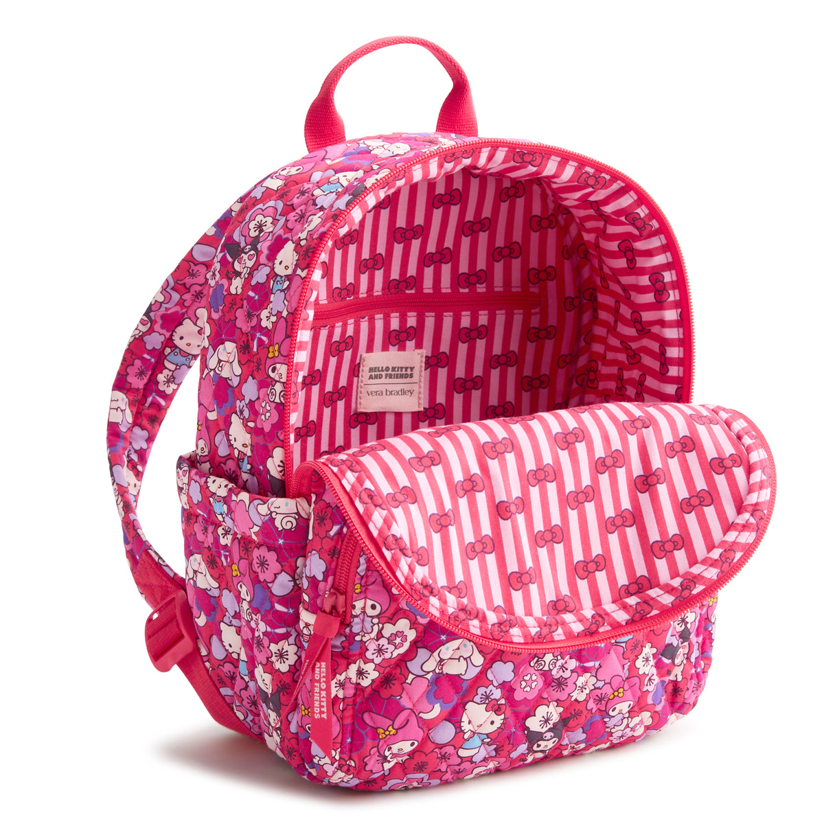Hello Kitty and Friends x Vera Bradley Small Banbury Backpack (Floral)