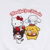 Hello Kitty and Friends Big Kids Thankful For Friends Crewneck (Ivory)