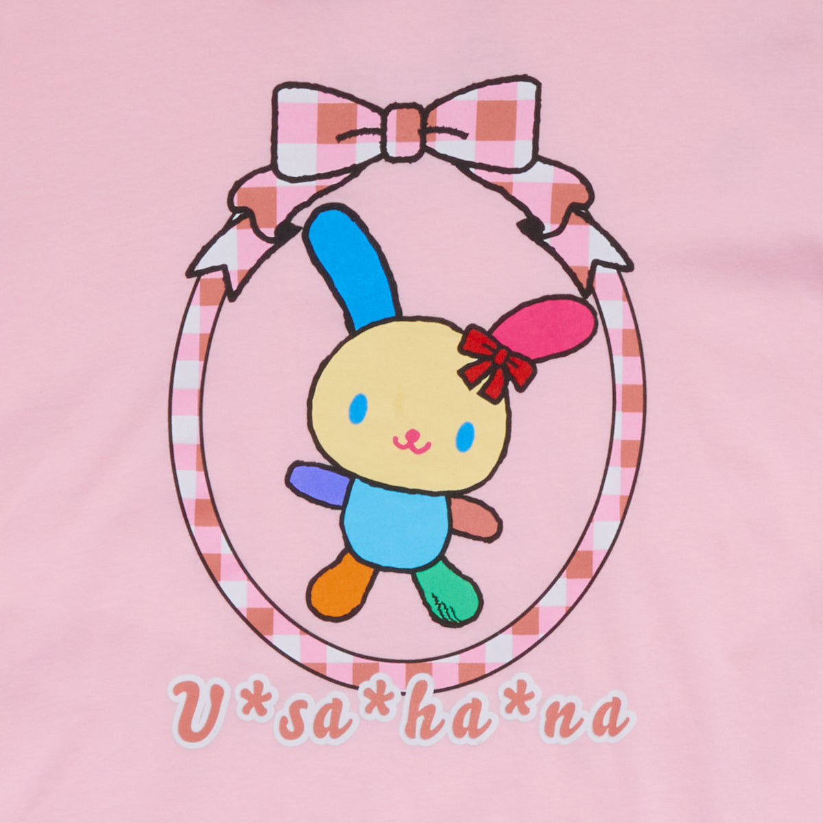 U*SA*HA*NA Big Kids Bow Frame Tee (Pink) Apparel Mad Engine Global LLC