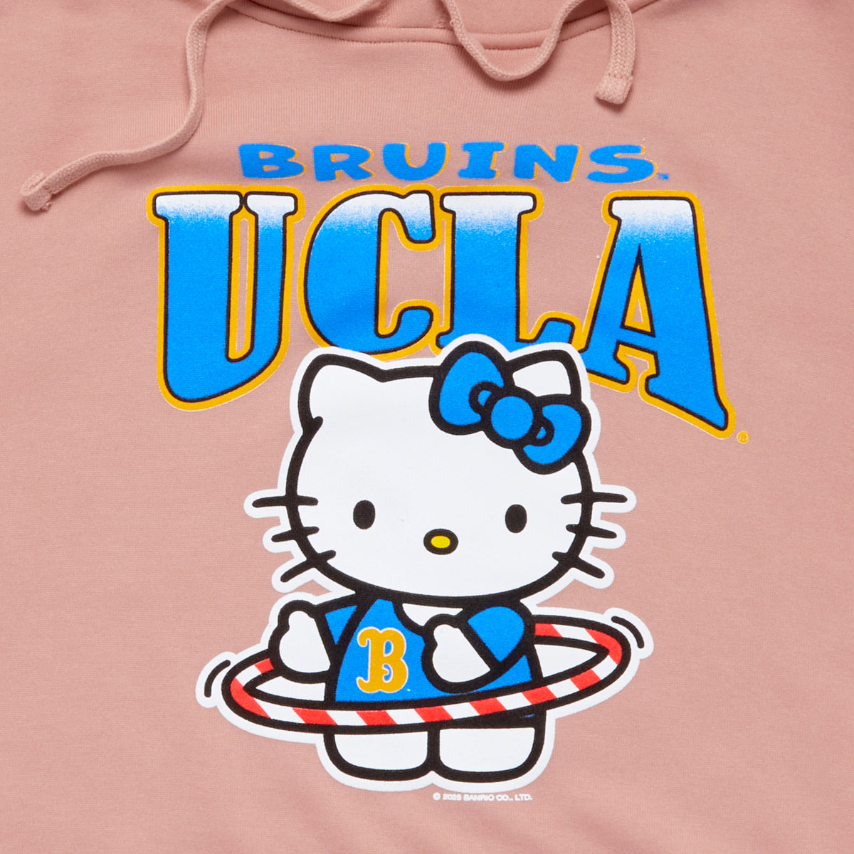Hello Kitty x UCLA Bruins Hula Hoops Hoodie (Dusty Pink) Apparel Lakeshirts BLUE 84
