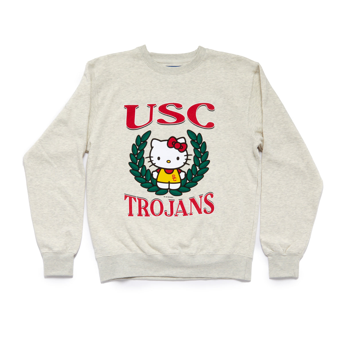 Hello Kitty x USC Trojans Two Ways Sweatshirt (Oatmeal) Apparel Lakeshirts BLUE 84