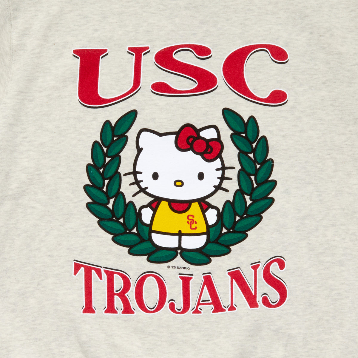Hello Kitty x USC Trojans Two Ways Sweatshirt (Oatmeal) Apparel Lakeshirts BLUE 84