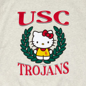 Hello Kitty x USC Trojans Two Ways Sweatshirt (Oatmeal) Apparel Lakeshirts BLUE 84