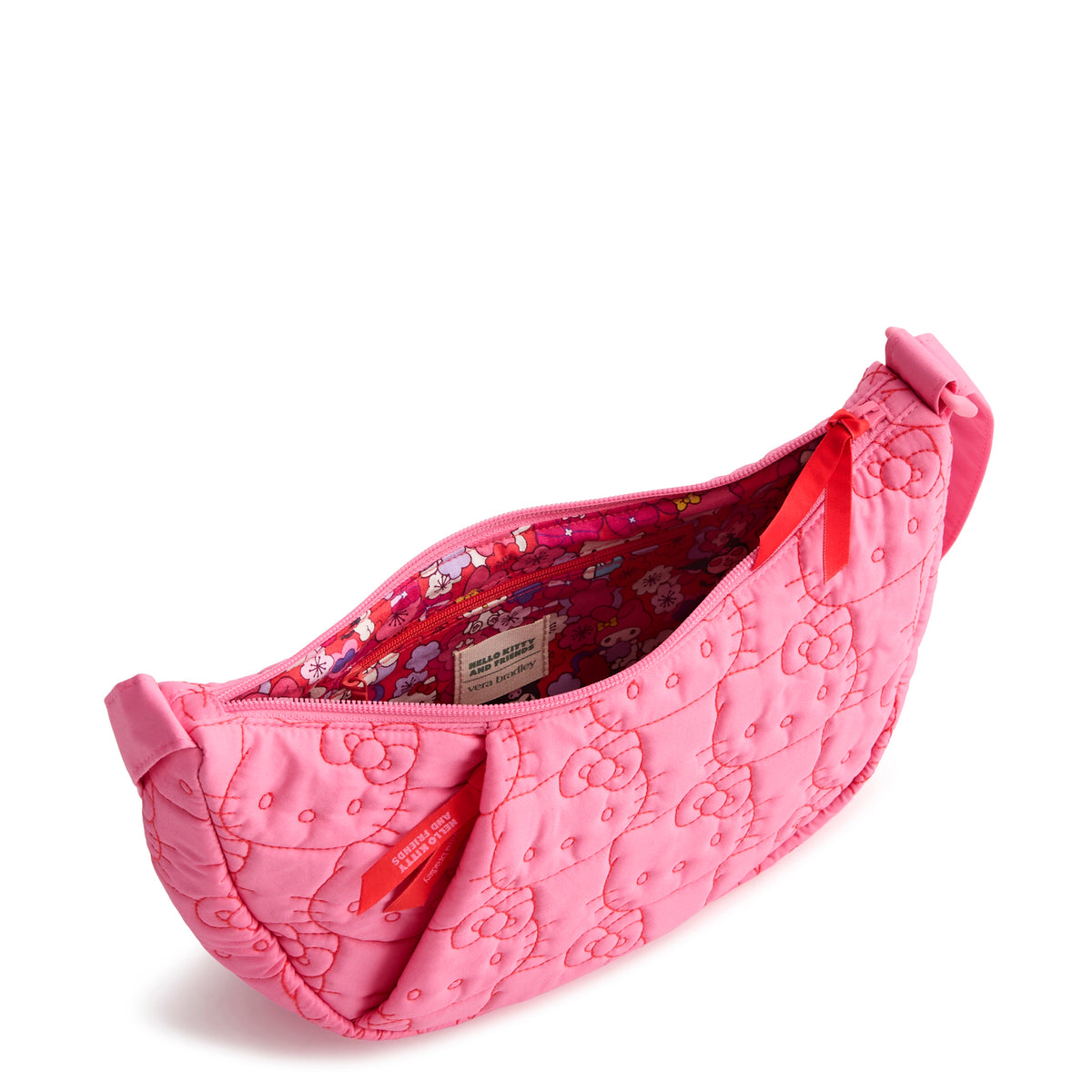 Hello Kitty x Vera Bradley Kimmel Sling Crossbody (Pink) Bags Vera Bradley