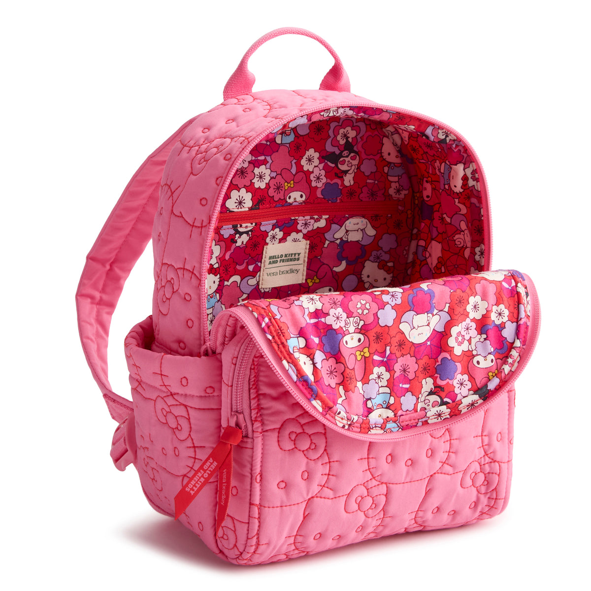 Vera Bradley Hello Kitty and Friends Small Banbury Backpack Women Pink