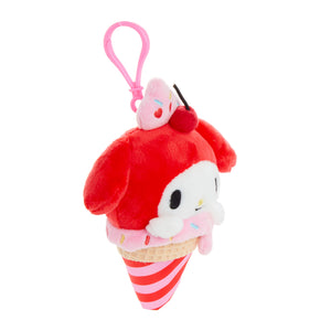 My Melody Plush Mascot Clip (Ice Cream Treat Series) Accessory NAKAJIMA CORPORATION