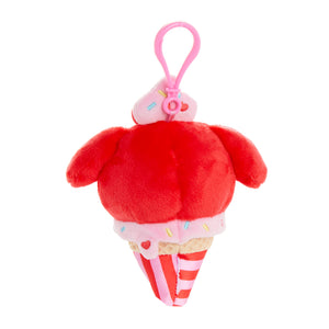My Melody Plush Mascot Clip (Ice Cream Treat Series) Accessory NAKAJIMA CORPORATION