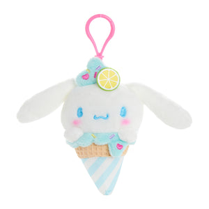 Cinnamoroll Plush Mascot Clip (Ice Cream Treat Series) Accessory NAKAJIMA CORPORATION