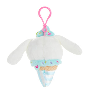 Cinnamoroll Plush Mascot Clip (Ice Cream Treat Series) Accessory NAKAJIMA CORPORATION