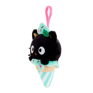 Chococat Plush Mascot Clip (Ice Cream Treat Series) Accessory NAKAJIMA CORPORATION