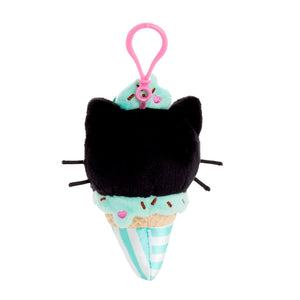 Chococat Plush Mascot Clip (Ice Cream Treat Series) Accessory NAKAJIMA CORPORATION