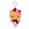 Hello Kitty Mocha Plush Mascot Clip (Ice Cream Treat Series) Accessory NAKAJIMA CORPORATION