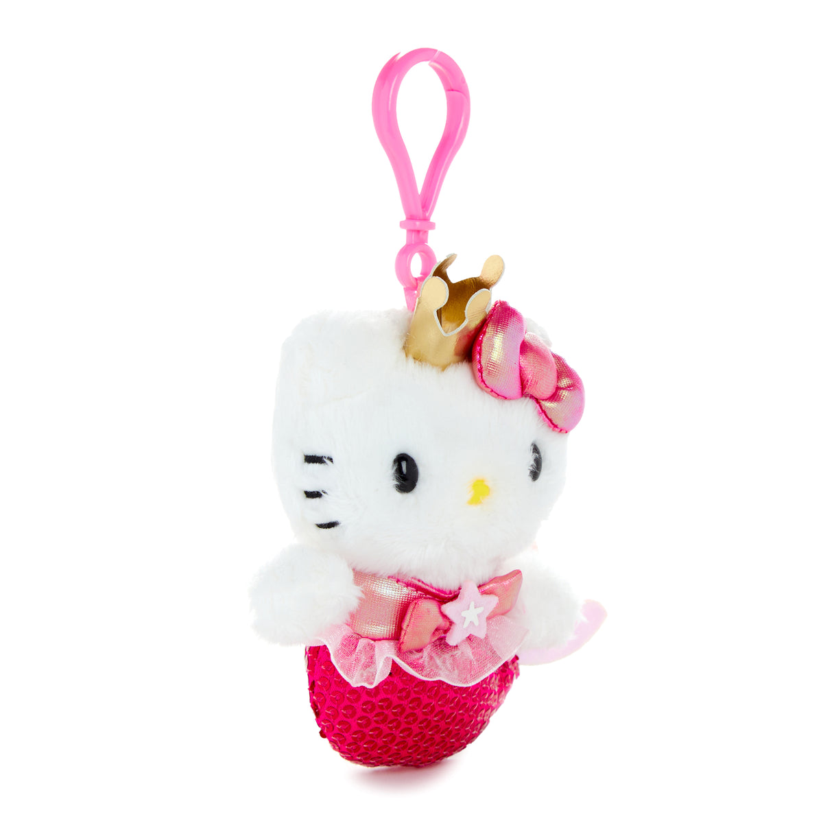 Hello Kitty Plush Mascot Clip (Mermaid Shimmer Series) Accessory NAKAJIMA CORPORATION