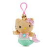 Hello Kitty Sun-Tanned Plush Mascot Clip (Mermaid Shimmer Series) Accessory NAKAJIMA CORPORATION