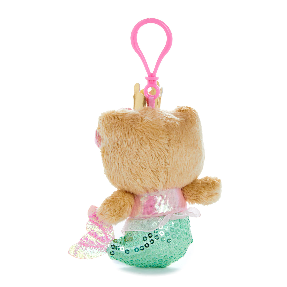 Hello Kitty Sun-Tanned Plush Mascot Clip (Mermaid Shimmer Series) Accessory NAKAJIMA CORPORATION