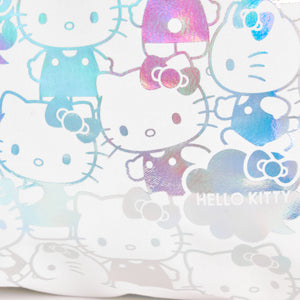Hello Kitty Oversized Everyday Tote Bag (Holographic Icons) Bags NAKAJIMA CORPORATION