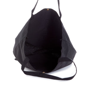 Hello Kitty Oversized Everyday Tote Bag (Black) Bags NAKAJIMA CORPORATION