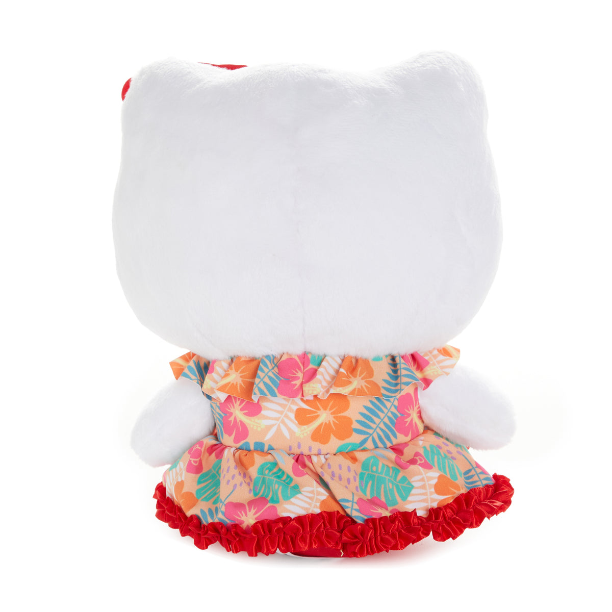 Hello Kitty 8" White Plush (Island Hibiscus Series) Plush NAKAJIMA CORPORATION