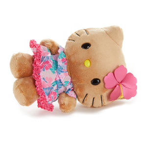 Hello Kitty 8" Tan Plush (Island Hibiscus Series) Plush NAKAJIMA CORPORATION