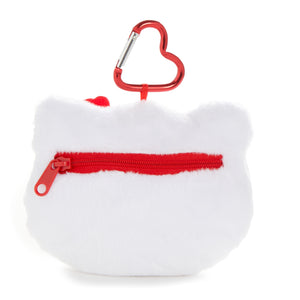 Hello Kitty White Plush Mini Face Pouch (Island Hibiscus Series) Plush NAKAJIMA CORPORATION