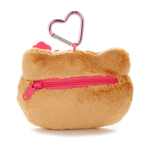Hello Kitty Tan Plush Mini Face Pouch (Island Hibiscus Series) Plush NAKAJIMA CORPORATION