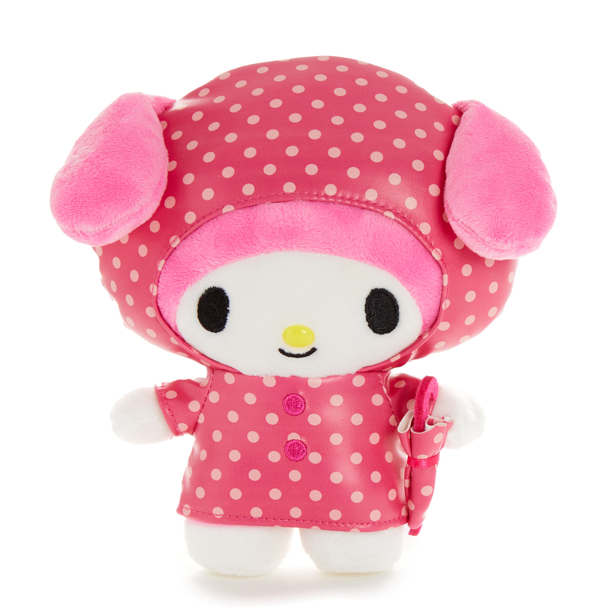 My Melody 7" Plush (Raincoat Series) Plush NAKAJIMA CORPORATION