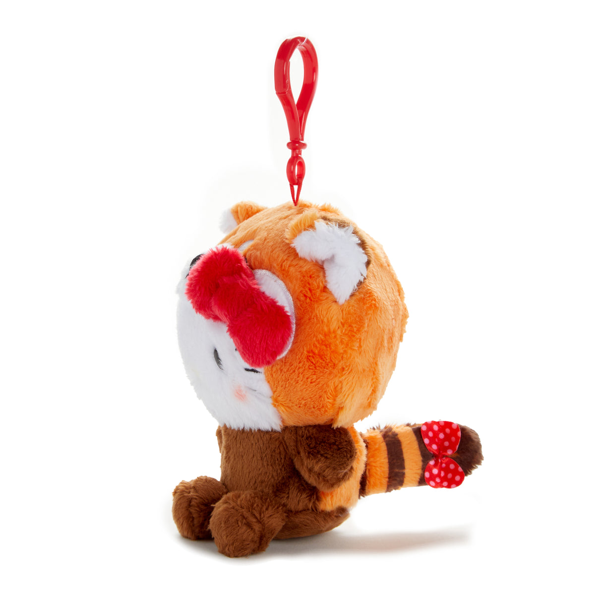 Hello Kitty Red Panda Plush Mascot Clip (Zoo Series) Accessory NAKAJIMA CORPORATION