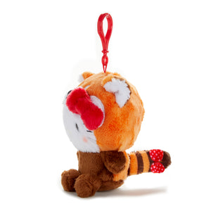 Hello Kitty Red Panda Plush Mascot Clip (Zoo Series) Accessory NAKAJIMA CORPORATION