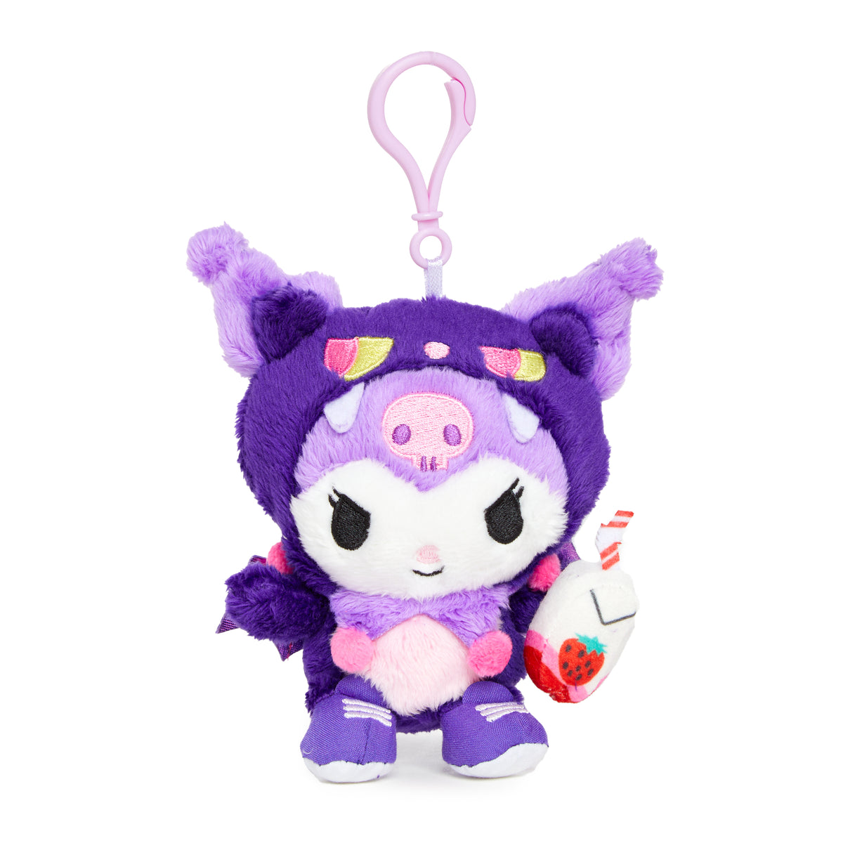 Kuromi x tokidoki Bat Plush Mascot Clip (Spooky Series)