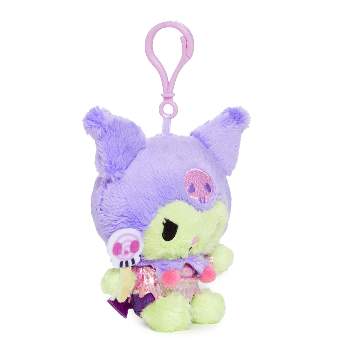 Kuromi x tokidoki Zombie Plush Mascot Clip (Spooky Series)
