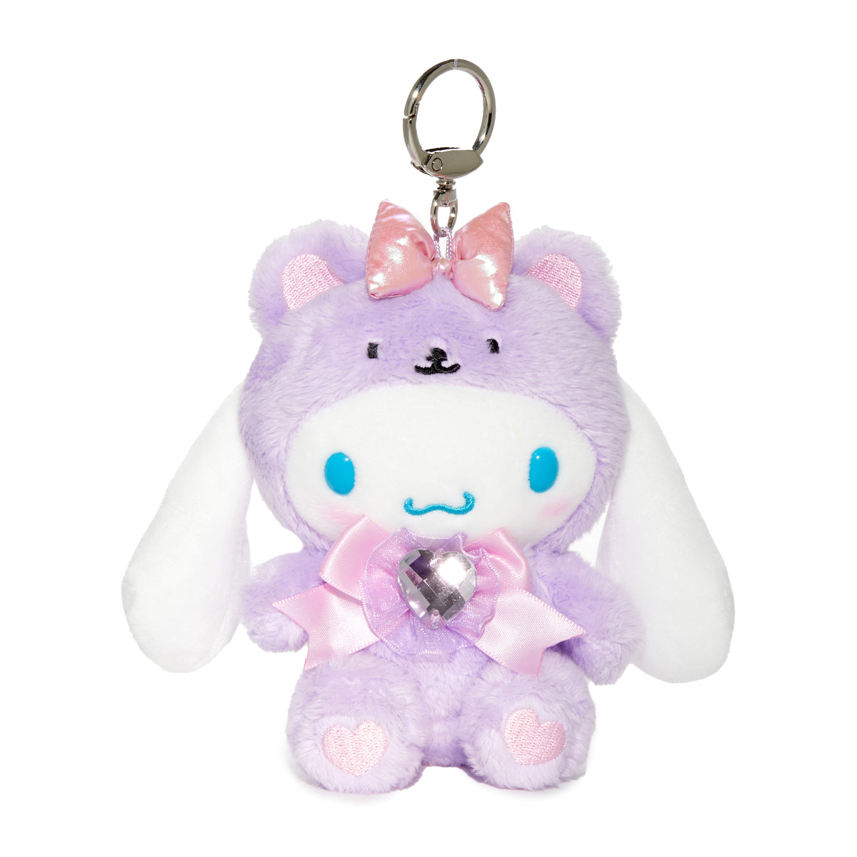 Cinnamoroll Birthstone Mascot Keychain (Feb-Amethyst) Accessory NAKAJIMA CORPORATION