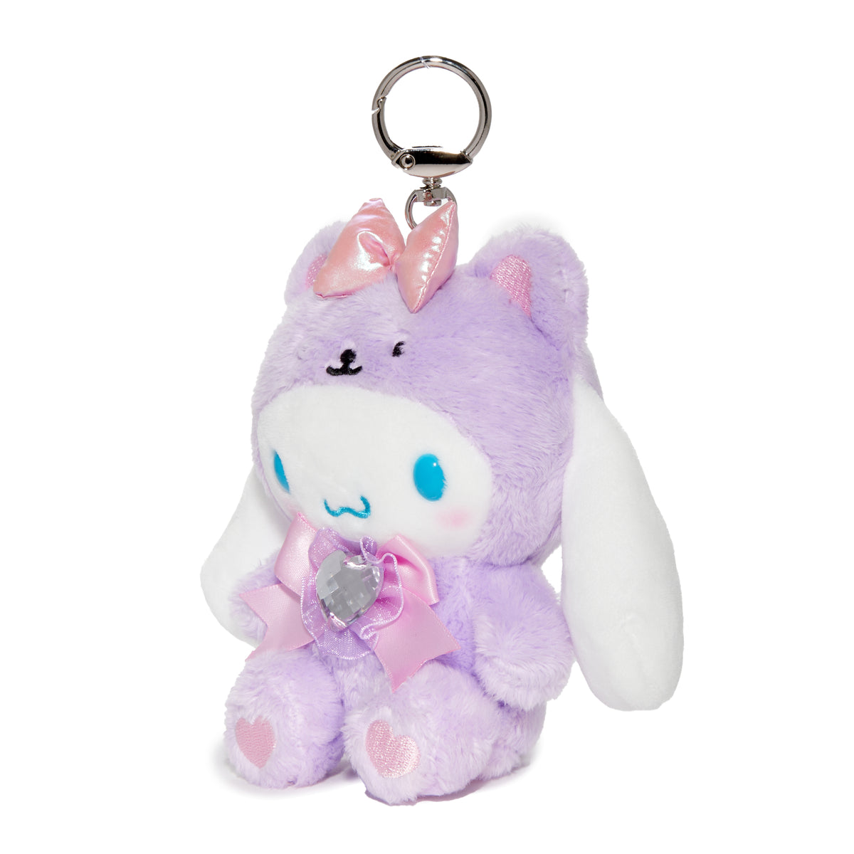 Cinnamoroll Birthstone Mascot Keychain (Feb-Amethyst) Accessory NAKAJIMA CORPORATION