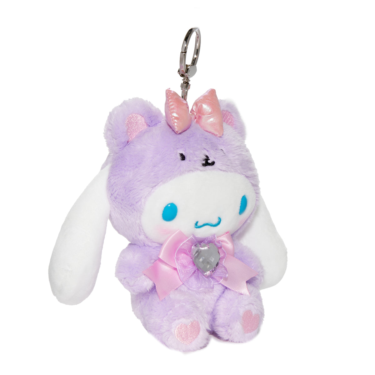 Cinnamoroll Birthstone Mascot Keychain (Feb-Amethyst) Accessory NAKAJIMA CORPORATION