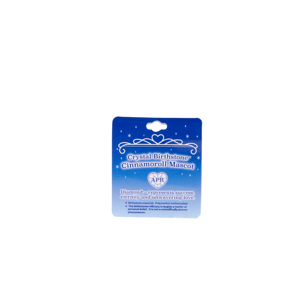 Cinnamoroll Birthstone Mascot Keychain (Apr-Diamond) Accessory NAKAJIMA CORPORATION