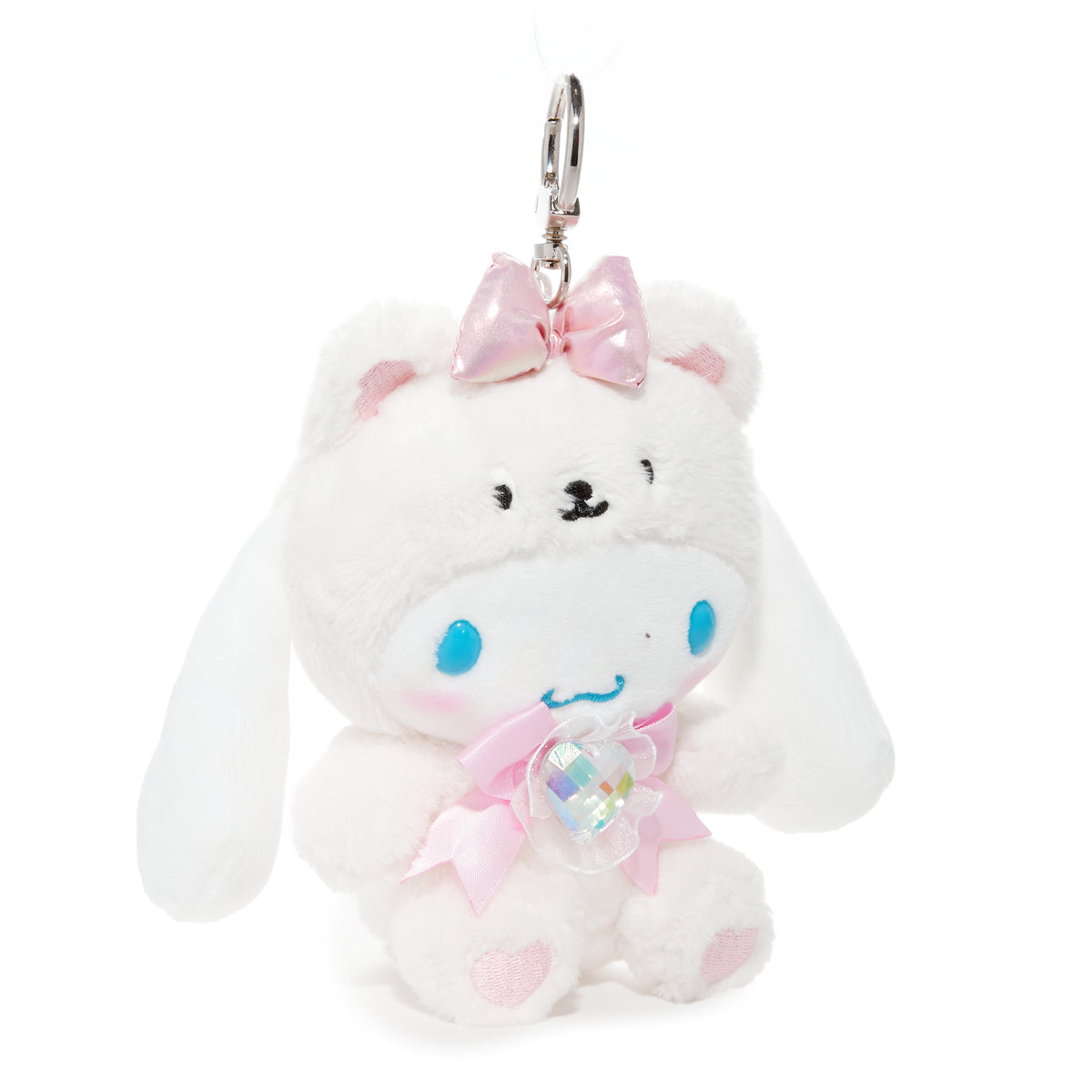 Cinnamoroll Birthstone Mascot Keychain (Jun-Pearl) Accessory NAKAJIMA CORPORATION