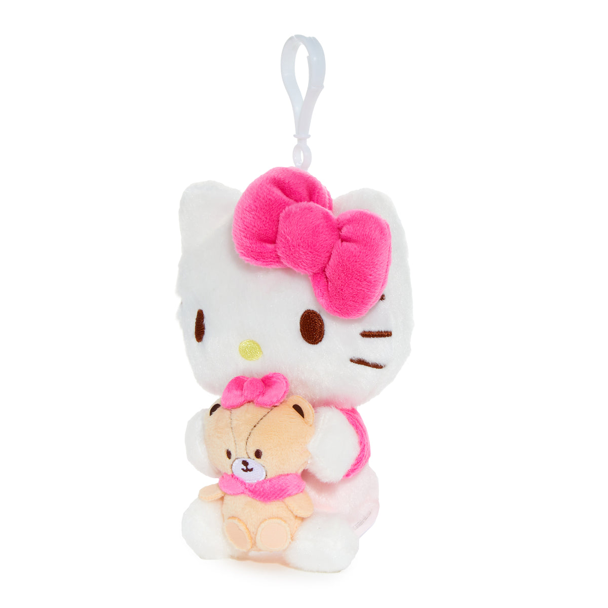 Hello Kitty Plush Mascot Clip (Besties Series) Accessory NAKAJIMA CORPORATION