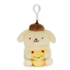 Pompompurin Plush Mascot Clip (Besties Series) Accessory NAKAJIMA CORPORATION
