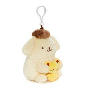 Pompompurin Plush Mascot Clip (Besties Series) Accessory NAKAJIMA CORPORATION