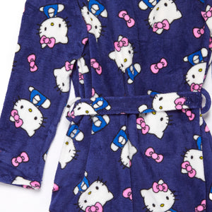 Hello Kitty All Over Print Lounge Robe (Navy)