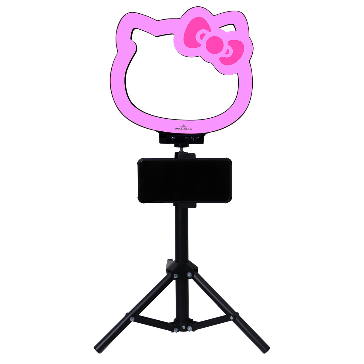 Hello Kitty x Impressions Vanity 10" Desktop Ring Light Tripod Beauty Impressions Vanity Co.
