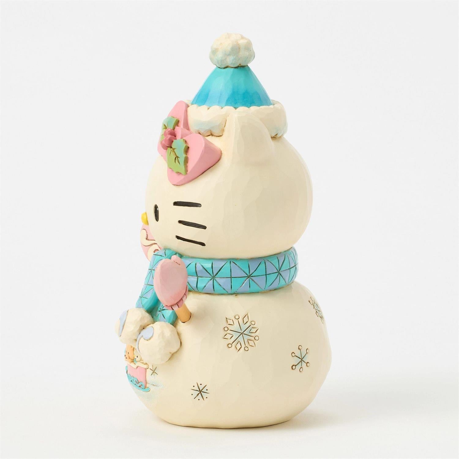 Hello Kitty Holiday Snowman Figurine (Jim Shore Sanrio Collection) Home Goods ENESCO LLC